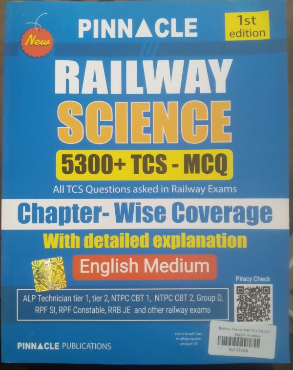 Railway science 5300+ tcs - MCQ- Pinnacle