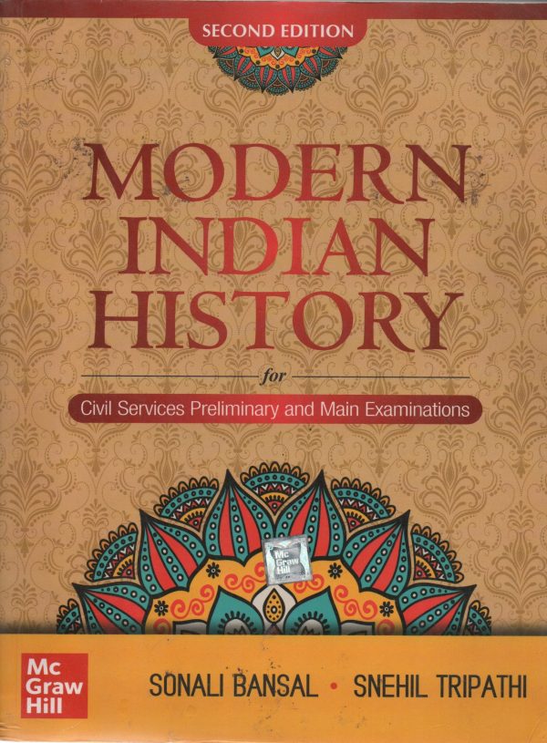 Modern Indian History - By Sonali Bansal & Snehil Tripathi | Mc Graw Hill