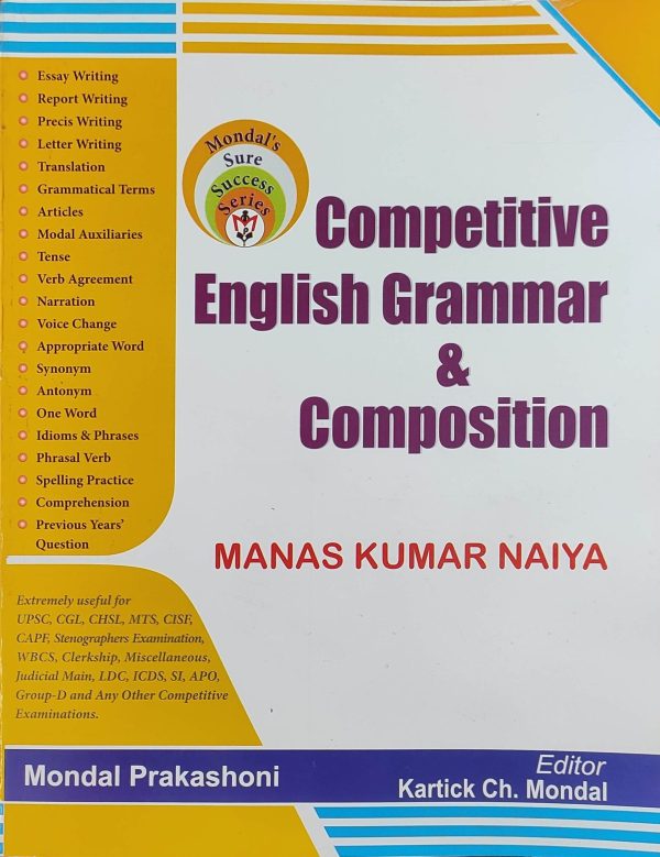 Compititive English Grammar And Composition - Manas Kumar Naiya | Mondal Prakashani