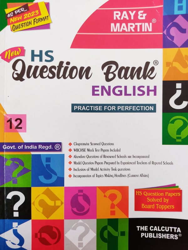 HS Question Bank English - Class 12 - Ray and Martin publication