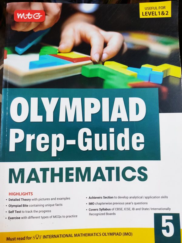 Olympiad prep guide - Mathematics class 5 - MTG