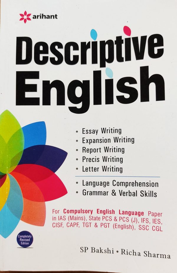 Descriptive English by Sp Bakshi and Richa Sharma - Arihant