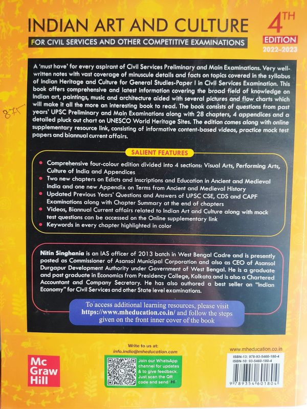 Indian Art and Culture by Nitin Singhania | Mc graw hill publication - Image 2