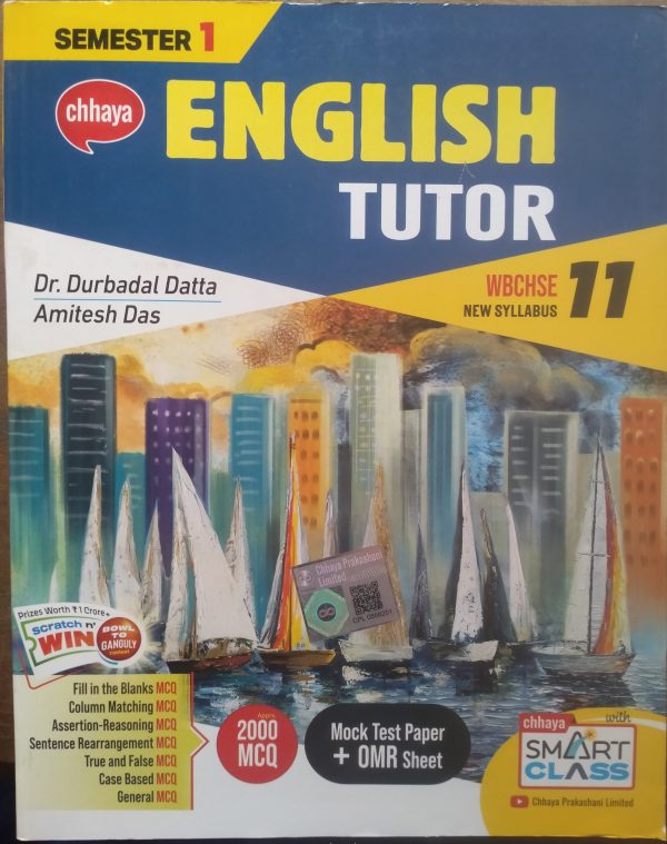 English Tutor-|semester -1| |class 11|- chhaya